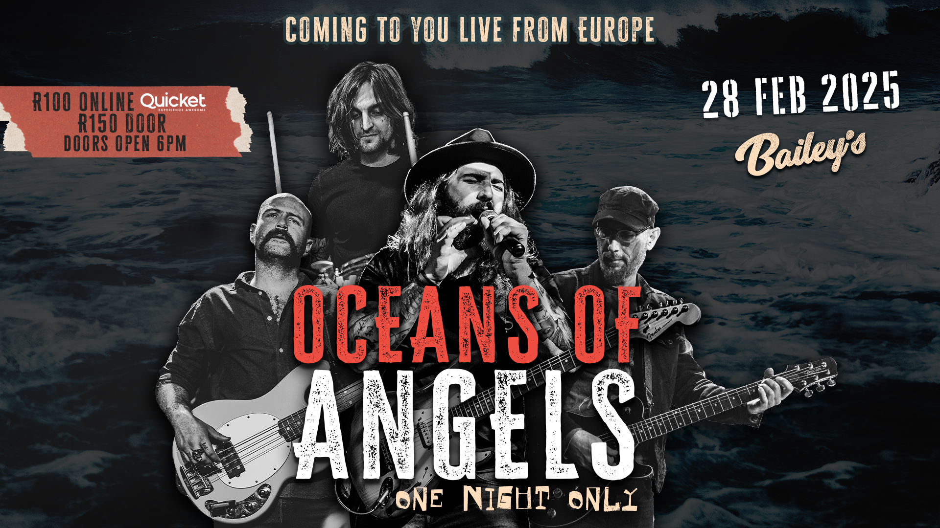 Oceans of Angels &#8211; One Night Only